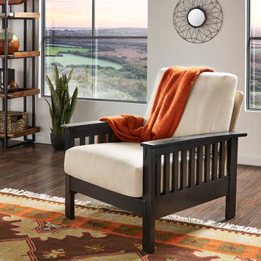 Mission chair and online ottoman